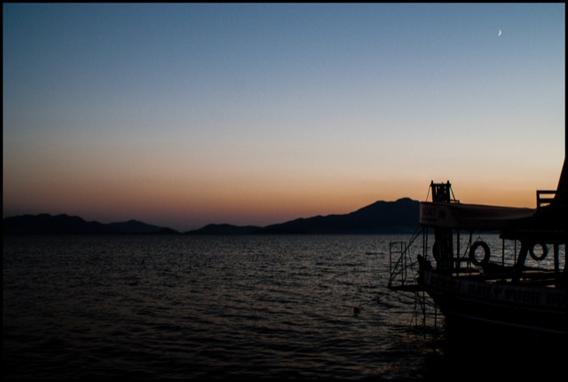 Turkish sunset.